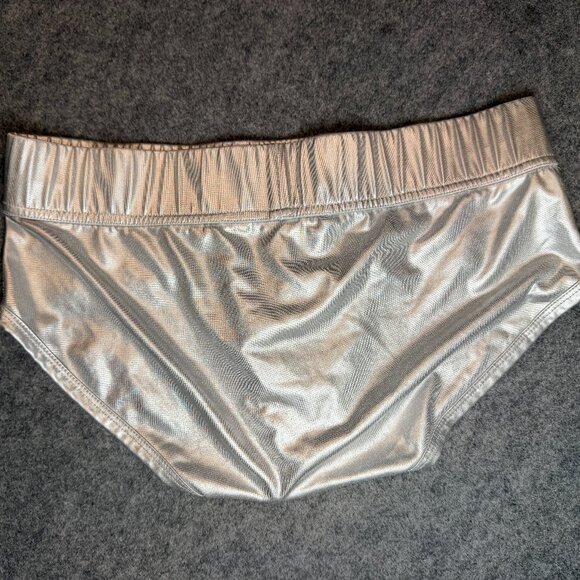 Men’s Addicted Costume Brief – Silver – Size Large (8.5/10) - Picture 4 of 9